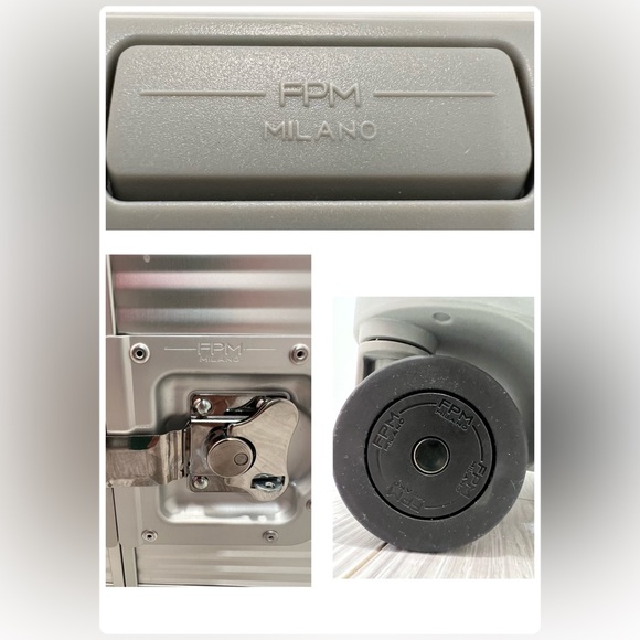 FPM Milano Bank Trunk On Wheels Suitcase 96LT - Picture 5 of 12